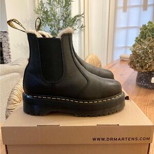 Dr. Martens Black Combat Boots